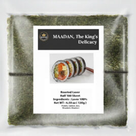 Maadan Signature Half-Cut Sushi Nori sheets for Spam Musubi and Hand Rolls
