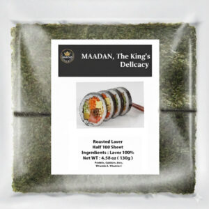 Maadan Signature Half-Cut Sushi Nori sheets for Spam Musubi and Hand Rolls