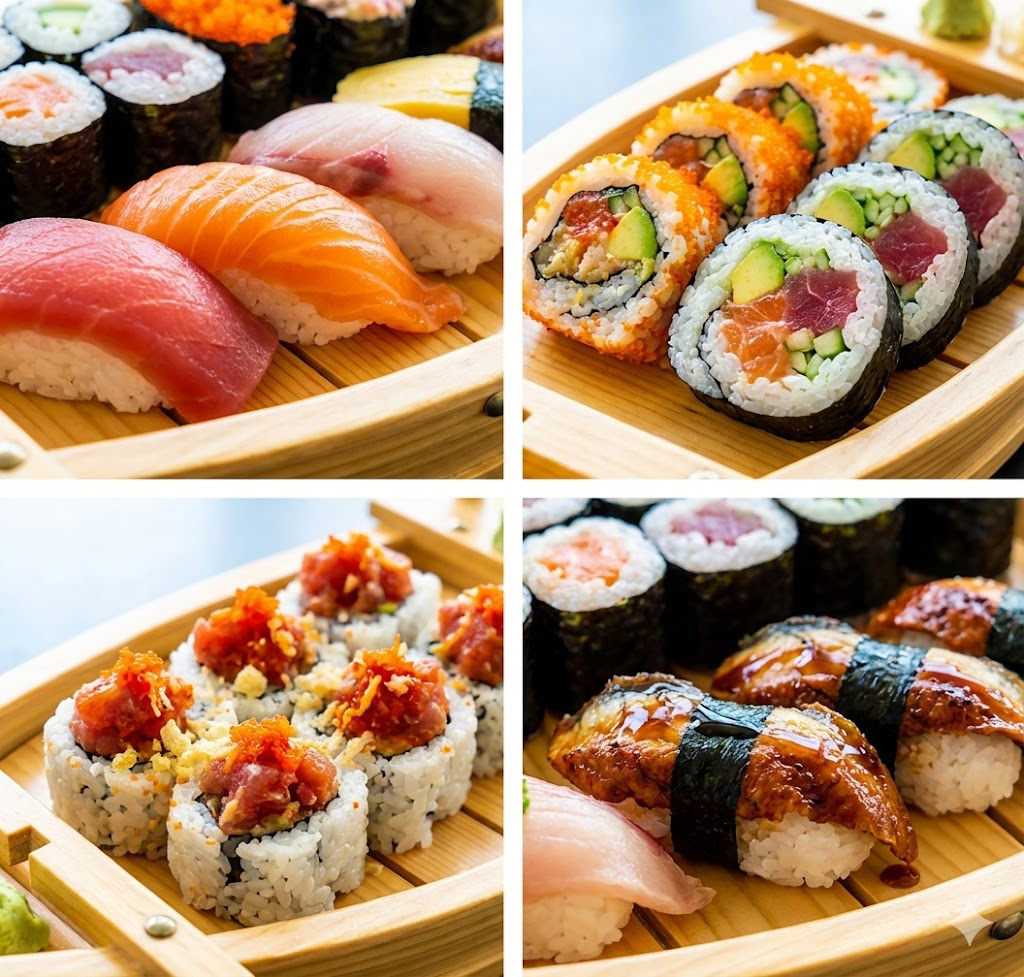 Maadan Signature Half-Cut Sushi Nori sheets for Spam Musubi and Hand Rolls