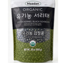 Organic Green Kernel Seoritae Black Soybeans (30 oz) - Main Image